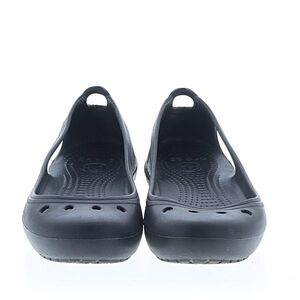 CROCS Black Slip-On Clog Mules